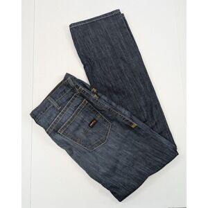 Ariat FR M4 Relaxed Boot Cut Jeans Mens 35x34 Blue Faded Medium/Dark Wash